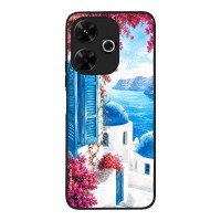 Θήκη Sonique Greek Island Muse Series για Xiaomi Redmi 13 4G / Poco M6 4G Σαντορινό Γαλάζιο