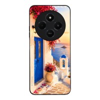 Θήκη Sonique Greek Island Muse Series για Xiaomi Redmi 14C 4G / Poco C75 4G / Redmi A4 5G Ηλιοβασίλεμα Σαντορίνης