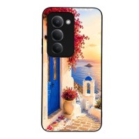 Θήκη Sonique Greek Island Muse Series για Xiaomi Redmi 15 4G / Redmi 15 5G Ηλιοβασίλεμα Σαντορίνης