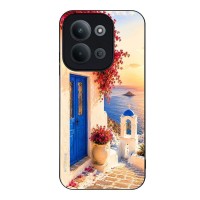 Θήκη Sonique Greek Island Muse Series για Xiaomi Redmi 15C 4G / Redmi 15C 5G / Poco C85 4G Ηλιοβασίλεμα Σαντορίνης
