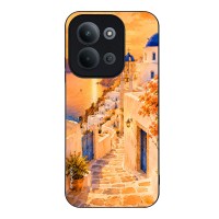 Θήκη Sonique Greek Island Muse Series για Xiaomi Redmi 15C 4G / Redmi 15C 5G / Poco C85 4G Ηλιοβασίλεμα στην Οία