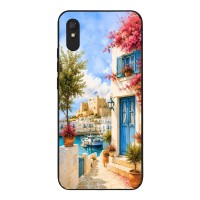 Θήκη Sonique Greek Island Muse Series για Xiaomi Redmi 9A / Redmi 9AT Ροδίτικο Λιμάνι
