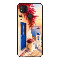 Θήκη Sonique Greek Island Muse Series για Xiaomi Redmi 9C / Redmi 10A Ηλιοβασίλεμα Σαντορίνης