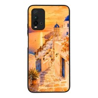 Θήκη Sonique Greek Island Muse Series για Xiaomi Redmi 9T Ηλιοβασίλεμα στην Οία