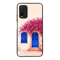 Θήκη Sonique Greek Island Muse Series για Xiaomi Redmi 9T Ροζ Μπουκαμβίλια