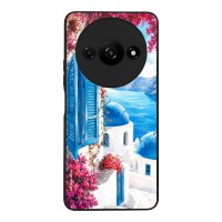 Θήκη Sonique Greek Island Muse Series για Xiaomi Redmi A3 / Redmi A3x Σαντορινό Γαλάζιο