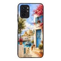 Θήκη Sonique Greek Island Muse Series για Xiaomi Redmi Note 10 / Redmi Note 10s / Poco M5s Ροδίτικο Λιμάνι