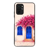Θήκη Sonique Greek Island Muse Series για Xiaomi Redmi Note 10 / Redmi Note 10s / Poco M5s Ροζ Μπουκαμβίλια