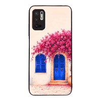 Θήκη Sonique Greek Island Muse Series για Xiaomi Redmi Note 10 5G / Poco M3 Pro 5G Ροζ Μπουκαμβίλια