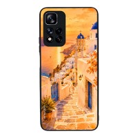 Θήκη Sonique Greek Island Muse Series για Xiaomi Redmi Note 11 Pro Plus 5G Ηλιοβασίλεμα στην Οία