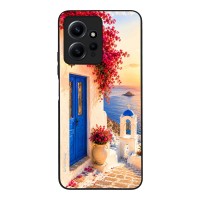 Θήκη Sonique Greek Island Muse Series για Xiaomi Redmi Note 12 4G Ηλιοβασίλεμα Σαντορίνης