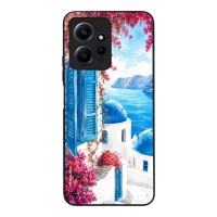 Θήκη Sonique Greek Island Muse Series για Xiaomi Redmi Note 12 4G Σαντορινό Γαλάζιο
