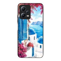 Θήκη Sonique Greek Island Muse Series για Xiaomi Redmi Note 12 5G / Poco X5 5G Σαντορινό Γαλάζιο