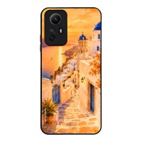 Θήκη Sonique Greek Island Muse Series για Xiaomi Redmi Note 12s Ηλιοβασίλεμα στην Οία