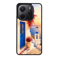 Θήκη Sonique Greek Island Muse Series για Xiaomi Redmi Note 14 4G (164.84mm) Ηλιοβασίλεμα Σαντορίνης