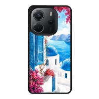 Θήκη Sonique Greek Island Muse Series για Xiaomi Redmi Note 14 4G (164.84mm) Σαντορινό Γαλάζιο