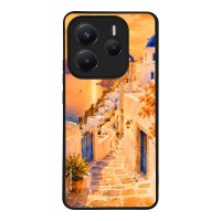 Θήκη Sonique Greek Island Muse Series για Xiaomi Redmi Note 14 5G Ηλιοβασίλεμα στην Οία