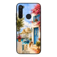 Θήκη Sonique Greek Island Muse Series για Xiaomi Redmi Note 8 / Redmi Note 8 2021 Ροδίτικο Λιμάνι