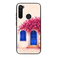 Θήκη Sonique Greek Island Muse Series για Xiaomi Redmi Note 8 / Redmi Note 8 2021 Ροζ Μπουκαμβίλια