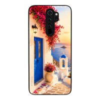Θήκη Sonique Greek Island Muse Series για Xiaomi Redmi Note 8 Pro Ηλιοβασίλεμα Σαντορίνης