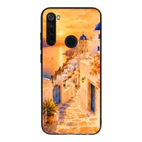 Θήκη Sonique Greek Island Muse Series για Xiaomi Redmi Note 8T Ηλιοβασίλεμα στην Οία