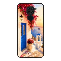Θήκη Sonique Greek Island Muse Series για Xiaomi Redmi Note 9 Ηλιοβασίλεμα Σαντορίνης
