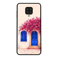 Θήκη Sonique Greek Island Muse Series για Xiaomi Redmi Note 9S/9 Pro Ροζ Μπουκαμβίλια