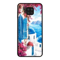 Θήκη Sonique Greek Island Muse Series για Xiaomi Redmi Note 9S/9 Pro Σαντορινό Γαλάζιο
