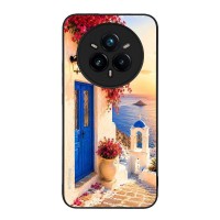 Θήκη Sonique Greek Island Muse Series για Realme 14 Pro Plus 5G Ηλιοβασίλεμα Σαντορίνης