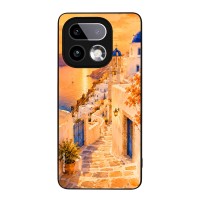Θήκη Sonique Greek Island Muse Series για Realme 16 Pro Plus Ηλιοβασίλεμα στην Οία