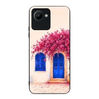 Θήκη Sonique Greek Island Muse Series για Realme C30 Ροζ Μπουκαμβίλια