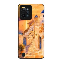 Θήκη Sonique Greek Island Muse Series για Realme C31 Ηλιοβασίλεμα στην Οία
