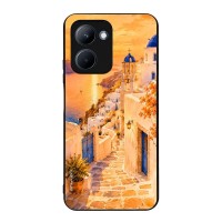 Θήκη Sonique Greek Island Muse Series για Realme C33 Ηλιοβασίλεμα στην Οία