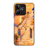 Θήκη Sonique Greek Island Muse Series για Realme C51 / Realme C53 / Realme Note 50 4G Ηλιοβασίλεμα στην Οία