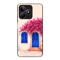 Θήκη Sonique Greek Island Muse Series για Realme C51 / Realme C53 / Realme Note 50 4G Ροζ Μπουκαμβίλια