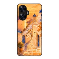 Θήκη Sonique Greek Island Muse Series για Realme C55 Ηλιοβασίλεμα στην Οία