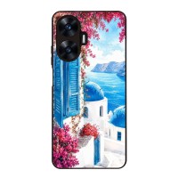 Θήκη Sonique Greek Island Muse Series για Realme C55 Σαντορινό Γαλάζιο