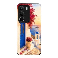 Θήκη Sonique Greek Island Muse Series για Realme C71 4G Ηλιοβασίλεμα Σαντορίνης