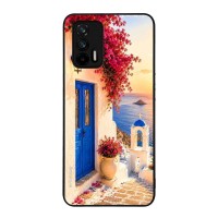 Θήκη Sonique Greek Island Muse Series για Realme GT 5G Ηλιοβασίλεμα Σαντορίνης