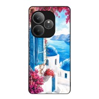 Θήκη Sonique Greek Island Muse Series για Realme GT 6 5G / Realme GT 6T 5G Σαντορινό Γαλάζιο
