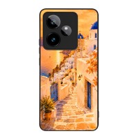 Θήκη Sonique Greek Island Muse Series για Realme GT 7 5G / Realme GT 7T 5G Ηλιοβασίλεμα στην Οία