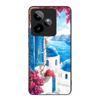 Θήκη Sonique Greek Island Muse Series για Realme GT 7 5G / Realme GT 7T 5G Σαντορινό Γαλάζιο