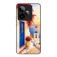 Θήκη Sonique Greek Island Muse Series για Realme GT 7 Pro 5G Ηλιοβασίλεμα Σαντορίνης