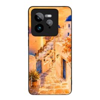 Θήκη Sonique Greek Island Muse Series για Realme GT 7 Pro 5G Ηλιοβασίλεμα στην Οία