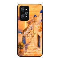 Θήκη Sonique Greek Island Muse Series για Realme GT Neo 2 5G / Realme GT 2 5G / Realme GT Neo 3T 5G Ηλιοβασίλεμα στην Οία