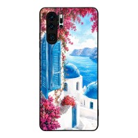 Θήκη Sonique Greek Island Muse Series για Huawei P30 Pro Σαντορινό Γαλάζιο