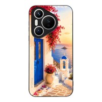 Θήκη Sonique Greek Island Muse Series για Huawei Pura 70 Ηλιοβασίλεμα Σαντορίνης
