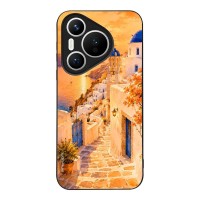 Θήκη Sonique Greek Island Muse Series για Huawei Pura 70 Ηλιοβασίλεμα στην Οία