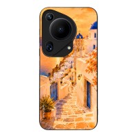 Θήκη Sonique Greek Island Muse Series για Huawei Pura 70 Ultra Ηλιοβασίλεμα στην Οία