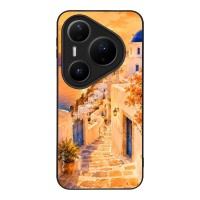 Θήκη Sonique Greek Island Muse Series για Huawei Pura 80 Pro 5G Ηλιοβασίλεμα στην Οία